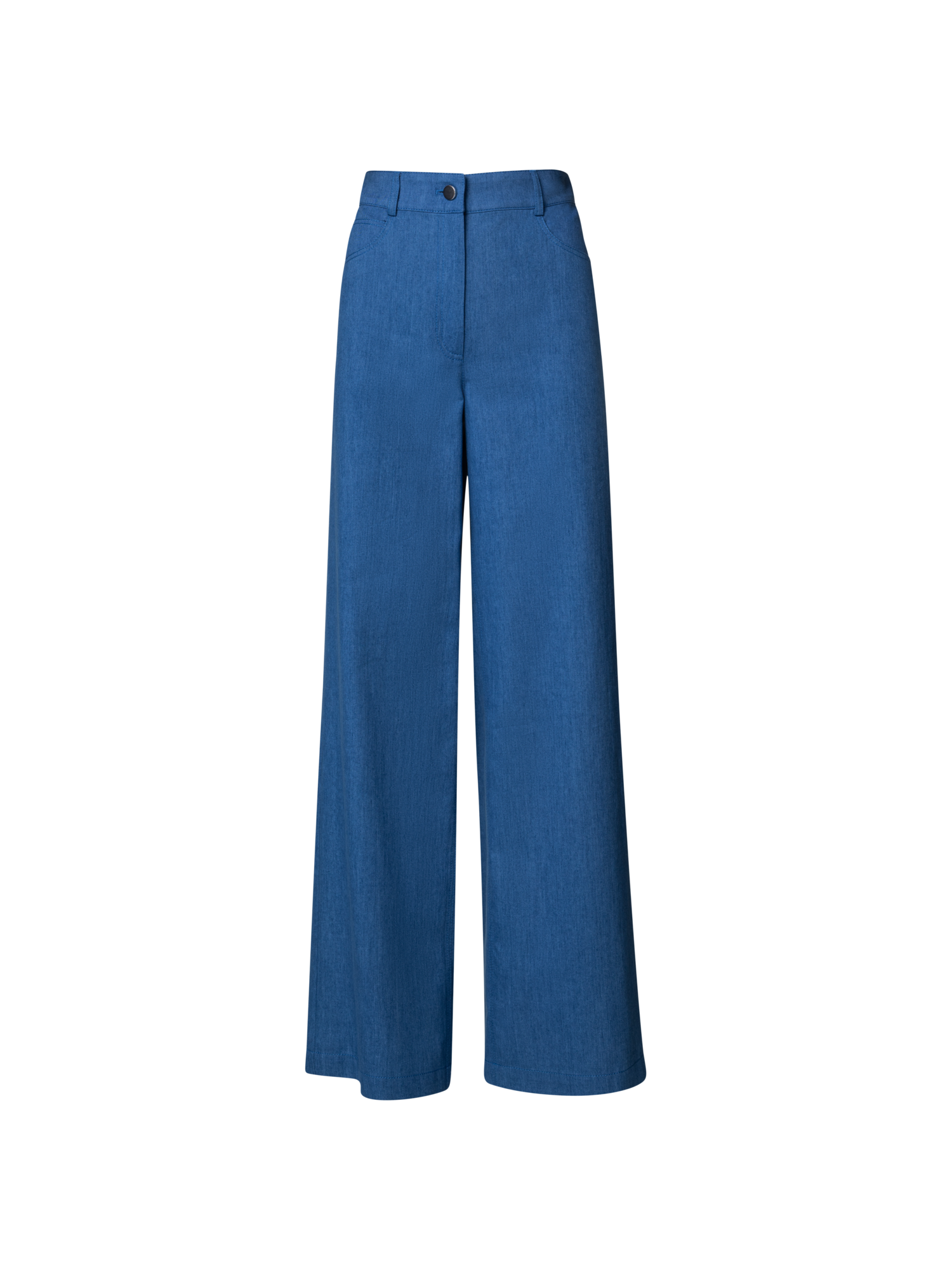 img_002252ff-637d-4d77-9589-0d7fc0e032cc.png Wide Washed Cotton Lyocell Denim Pants - Image 1