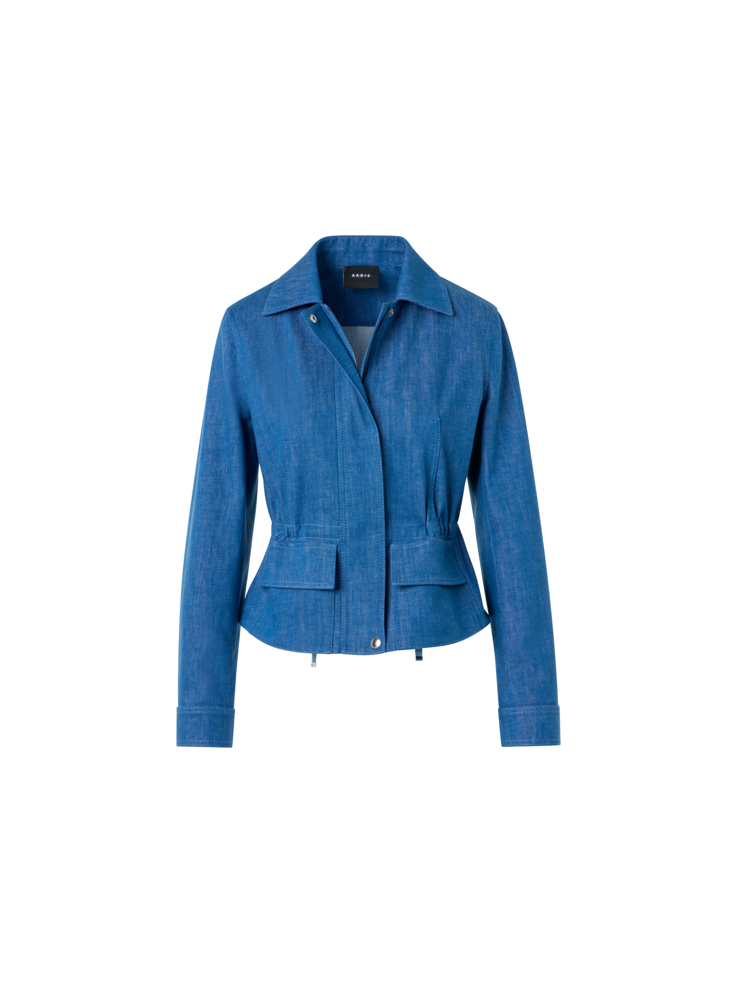 img_0b96cc64-79bd-4b88-9b96-ec1429cafbb3.png Short Cotton Stretch Denim Jacket - Image 1