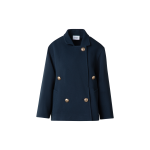 Double-Breasted Wool Pea Coat