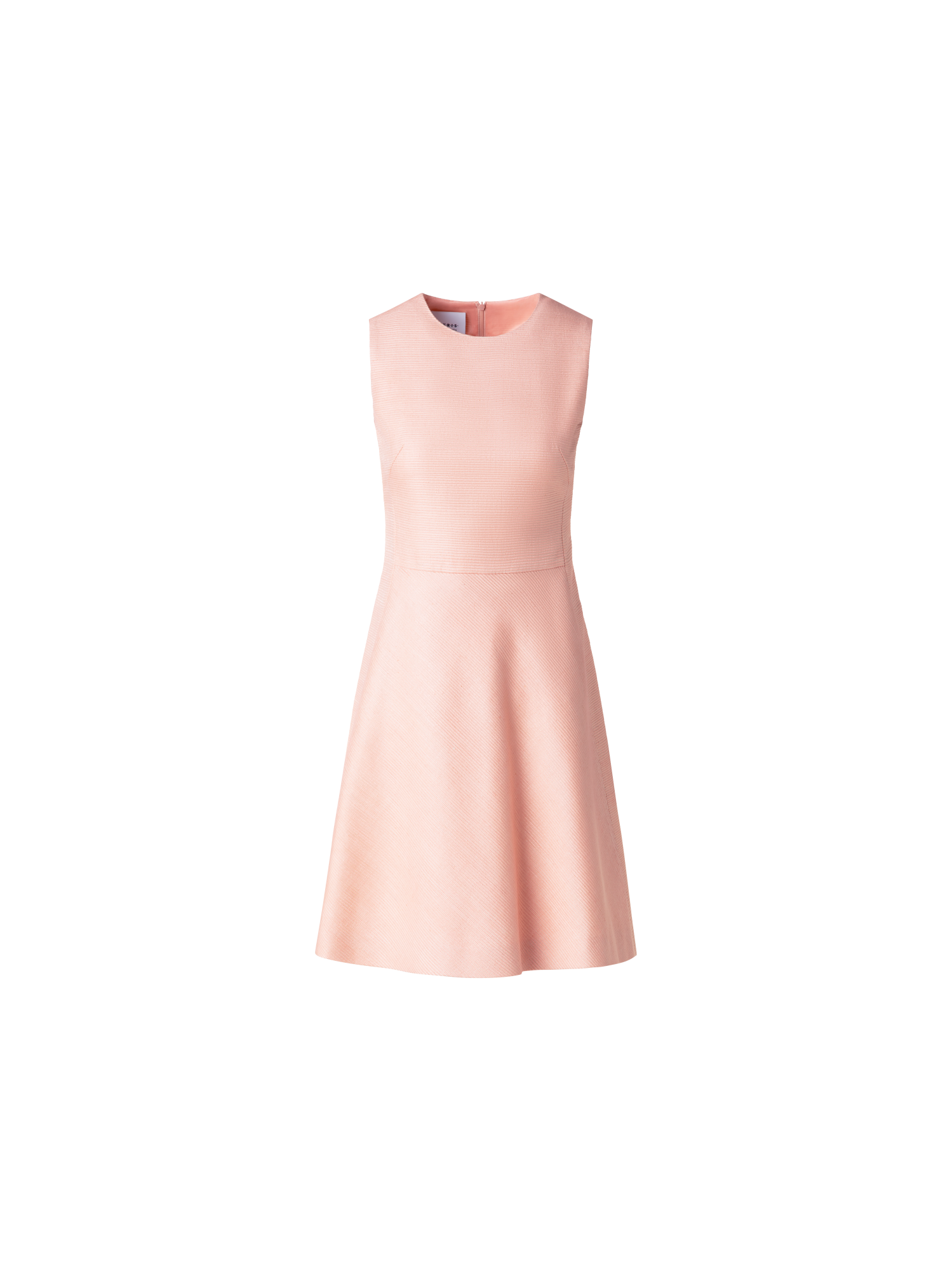 img_169a3e9f-4563-40b2-8ae5-b5f2df56a423.png Flared Cocktail Dress in Indian Silk Ottoman - Image 1