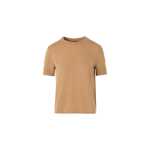 Short-Sleeve Cashmere Knit Sweater