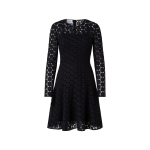 Fit and Flare Dress in Dot Embroidery