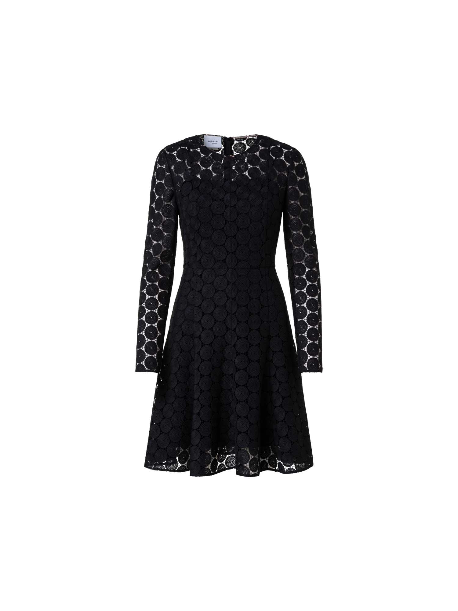 img_1b621122-770f-4b1a-983c-cb7f5563ffd1.png Fit and Flare Dress in Dot Embroidery - Image 1