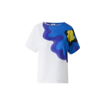 Cotton T-Shirt with Pop Dot Flower