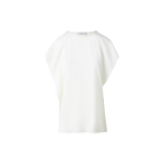 Off-Shoulder Draped Laser Cut Blouse