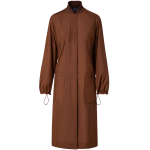 Silk Long Bomber Jacket