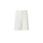 Filia Cotton Stretch Denim Bermuda Shorts