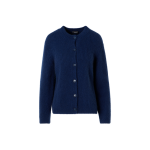 Long-Sleeve Cashmere-Silk Knit Cardigan