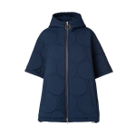 A-Line Puffer Jacket in Dot Quilt