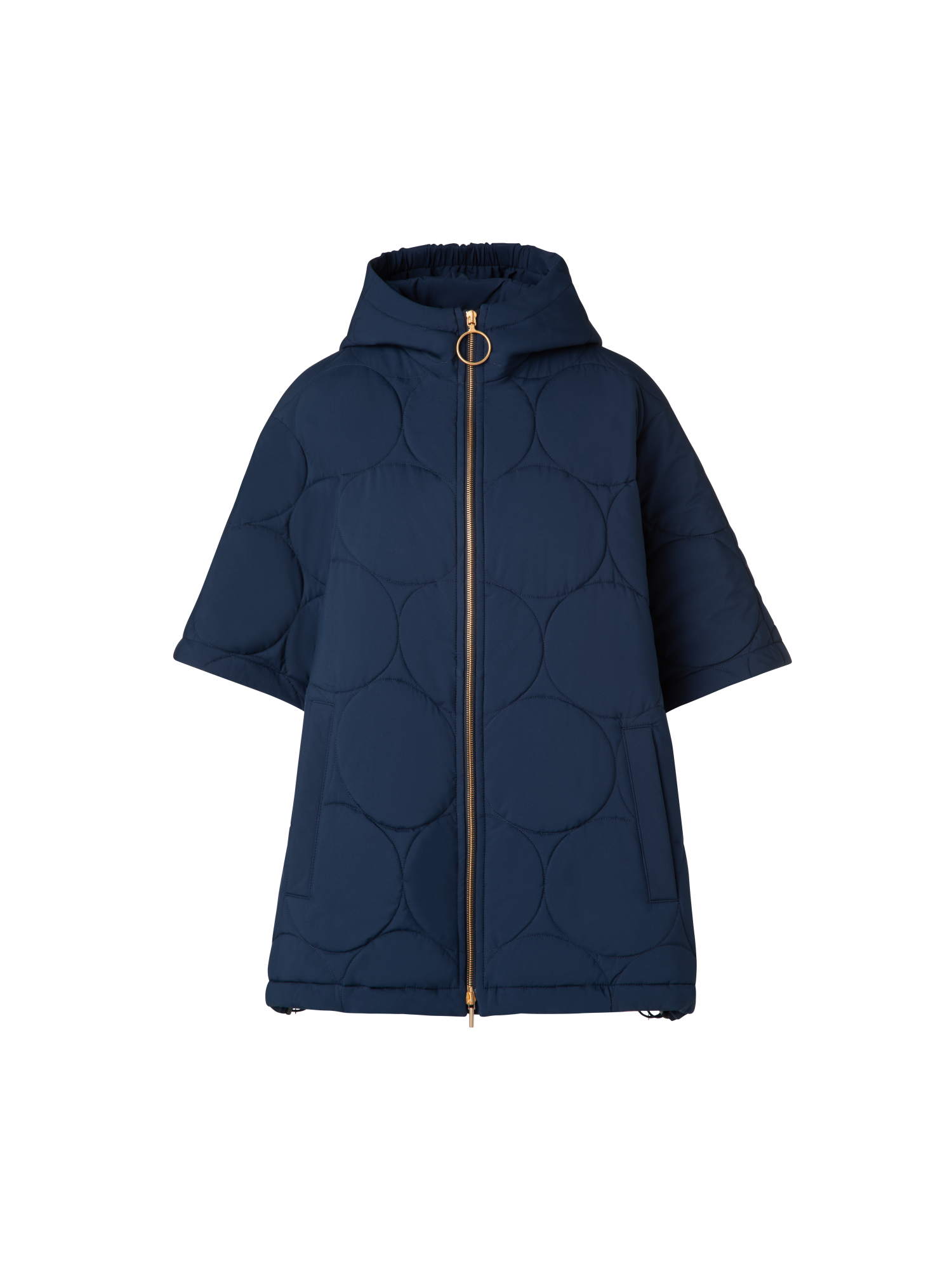 img_4e8a5ef3-a6fe-4fbb-a426-c2b14057d0e3.png A-Line Puffer Jacket in Dot Quilt - Image 1