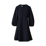 Flared Dress With Volume Sleeves