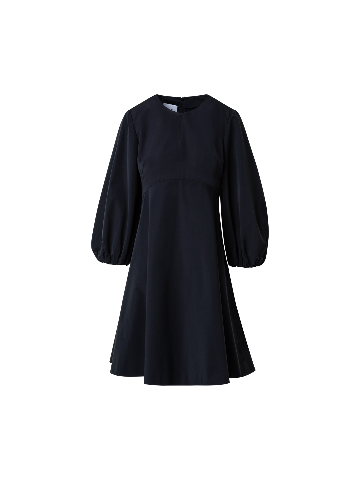 img_4fc740ea-52d9-4377-a96e-0ed28d94d3a4.png Flared Dress With Volume Sleeves - Image 1