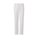 Straight Cotton Stretch Denim Pants