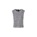 Sleeveless Echo-Sequin Blouse