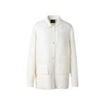 Oversize Shirt Jacket in Wool Double-Face