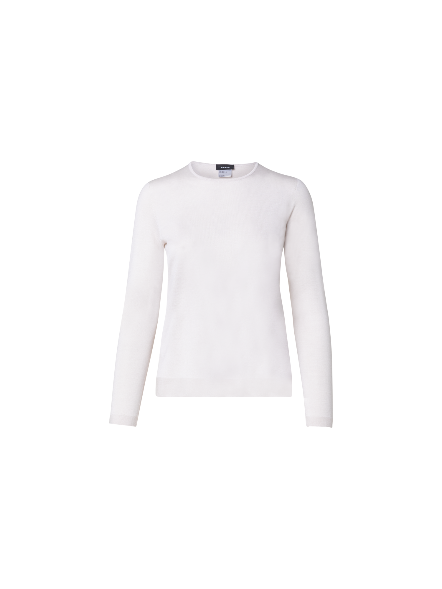 img_5e102309-d2aa-49b4-906a-44db84147ef0.png Seamless Cashmere Silk Knit Pullover - Image 1