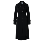 Light Trench Coat in Techno Laser Cut