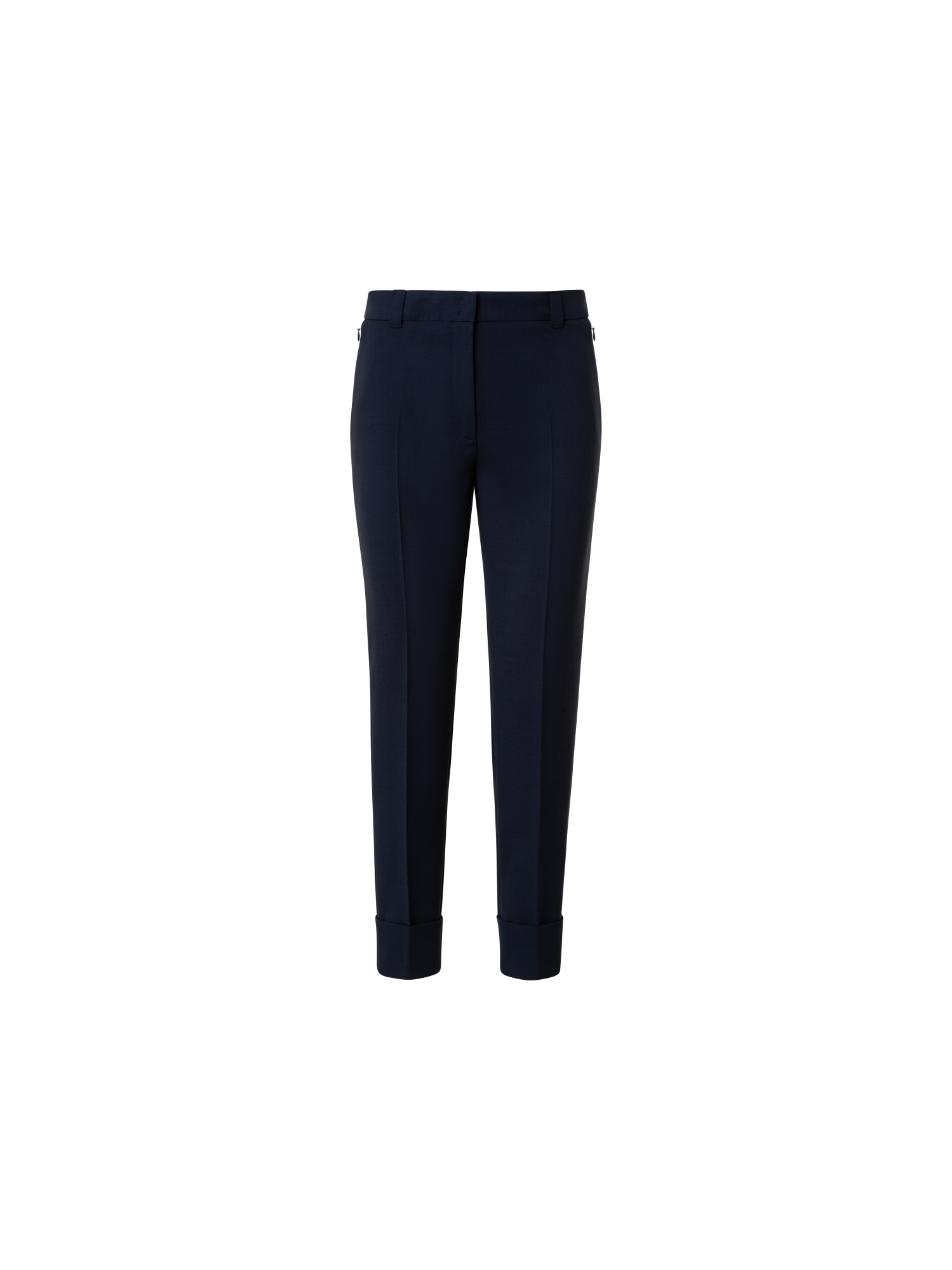img_63431184-7f15-441b-be44-d6ffec6be24b.png Cropped Tapered Wool Double-Face Pants - Image 1