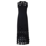 Dropping Dot Cut-Out Jersey Dress