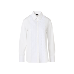 Long-Sleeve Cotton Poplin Blouse