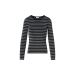 Merino Wool Sweater with Metallic Shine