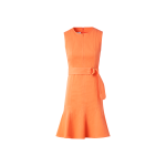 Flared Cotton Denim Dress