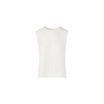 Sleeveless Sea Island Cotton Knit Top