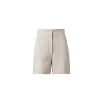 Washed Raw Linen Shorts