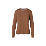 Seamless Crew Neck Sweater in Cashmere Silk