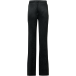 Marla Elastic Waist Crinkled Satin Straight Pants