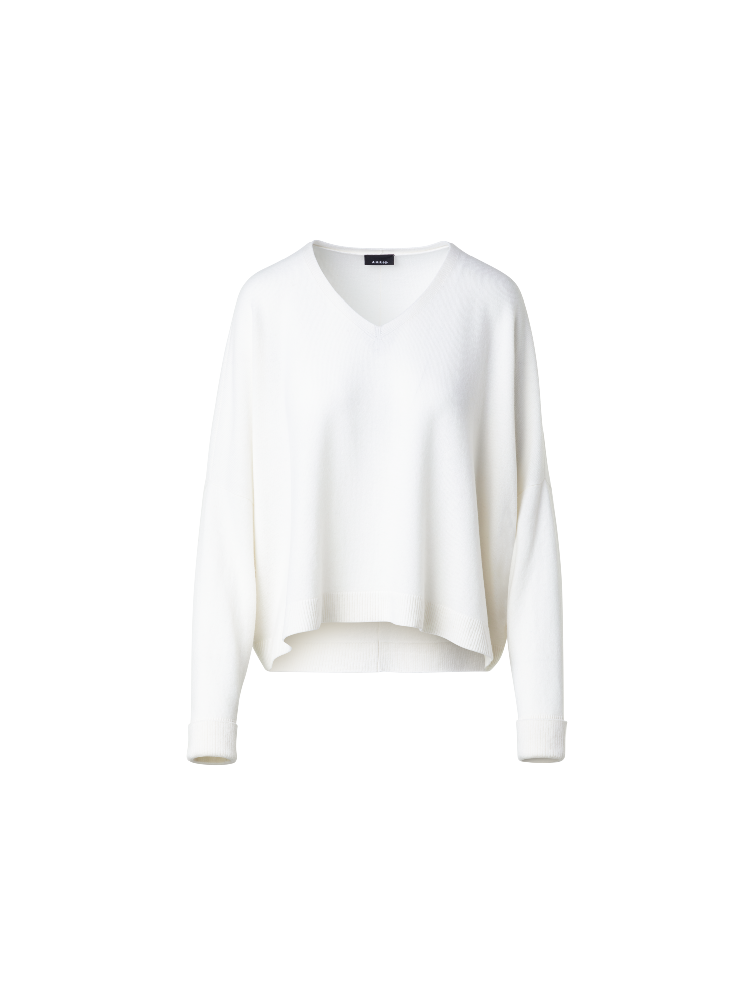 img_75a3fd1c-d4e5-4c95-88bf-464d9676d26a.png Oversize 100% Cashmere Sweater with V-Neck - Image 1