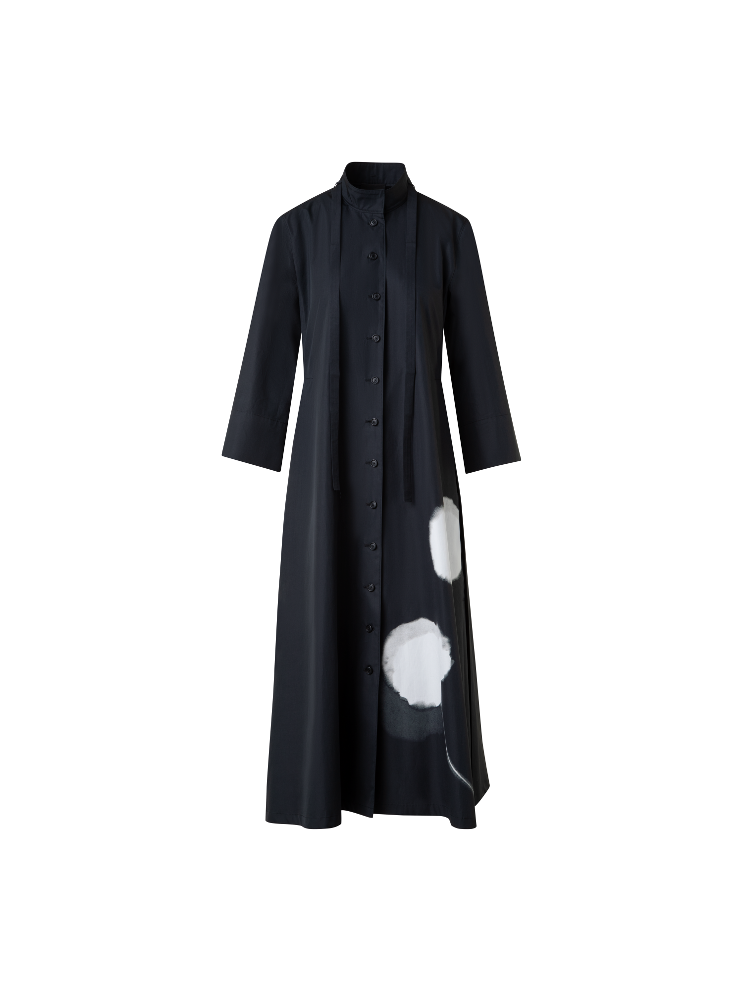 img_7bf6dfd3-3d9a-48ca-a440-9d329006dcf3.png Midi Shirt Dress with Dandelion Print - Image 1