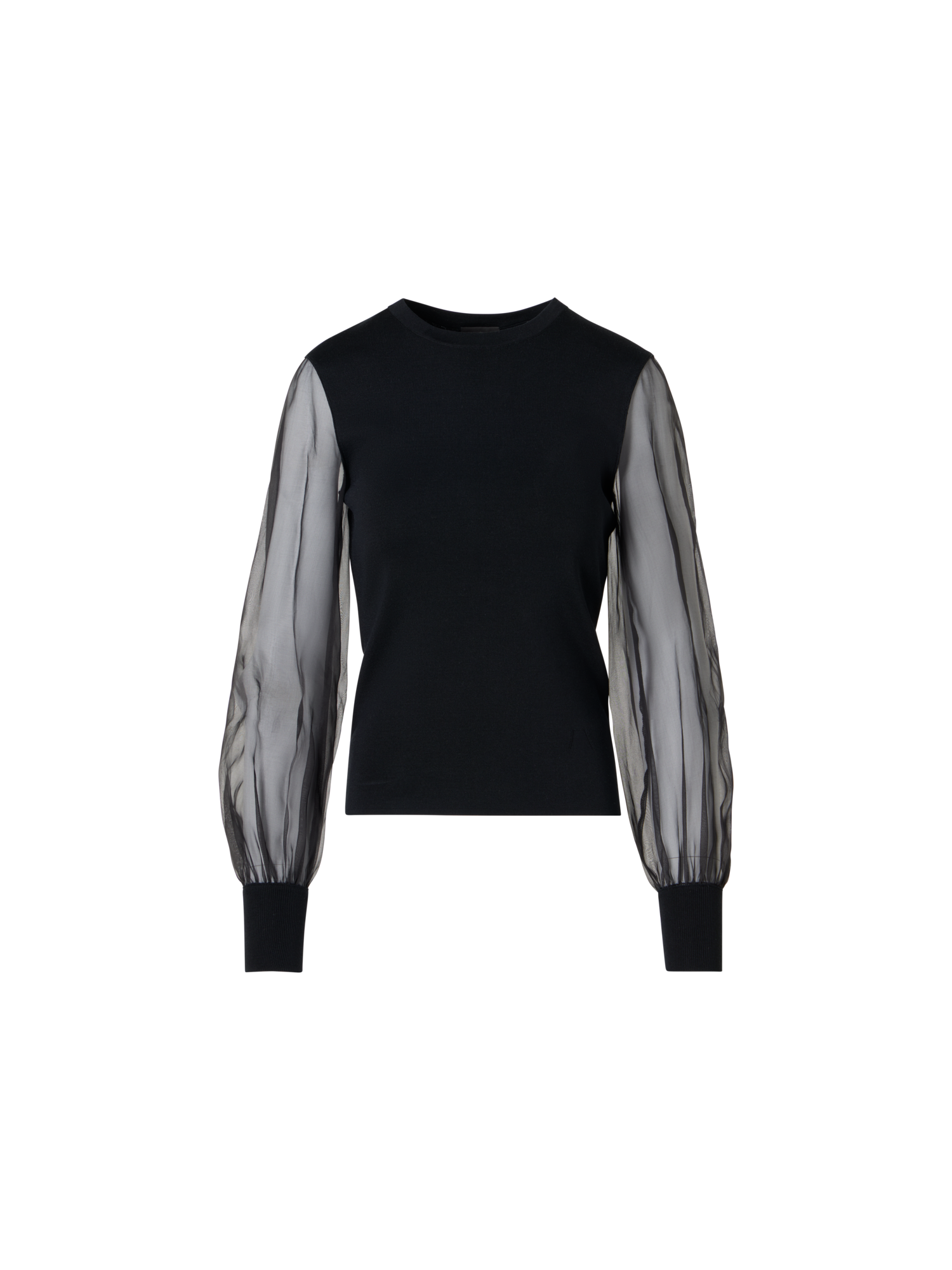 img_8503fea2-50ec-4ed5-b242-5aab7af644aa.png Stretch-Silk Knit Sweater - Image 1