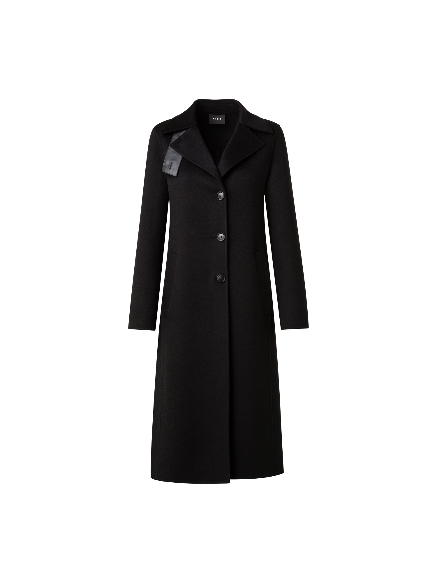 img_859777ad-f1d8-41c1-9c2e-017dcc2ac51f.png Cashmere Double-Face Blazer Coat - Image 1