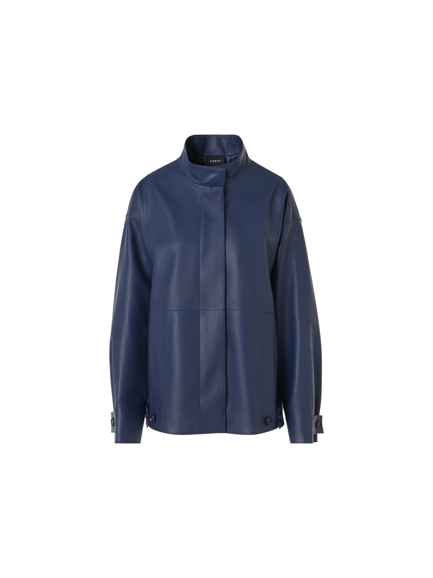 img_86e56d0d-fbf5-4ac4-acfb-0d9fbcf9fdfd.png Huma Jacket in Lacquered Leather - Image 1