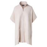 Cape in 100% Cashmere Piqué