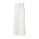 Filip Wide-Leg Pants in Cotton-Stretch Denim