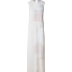 Tube Knit Dress in Trapezoid Intarsia