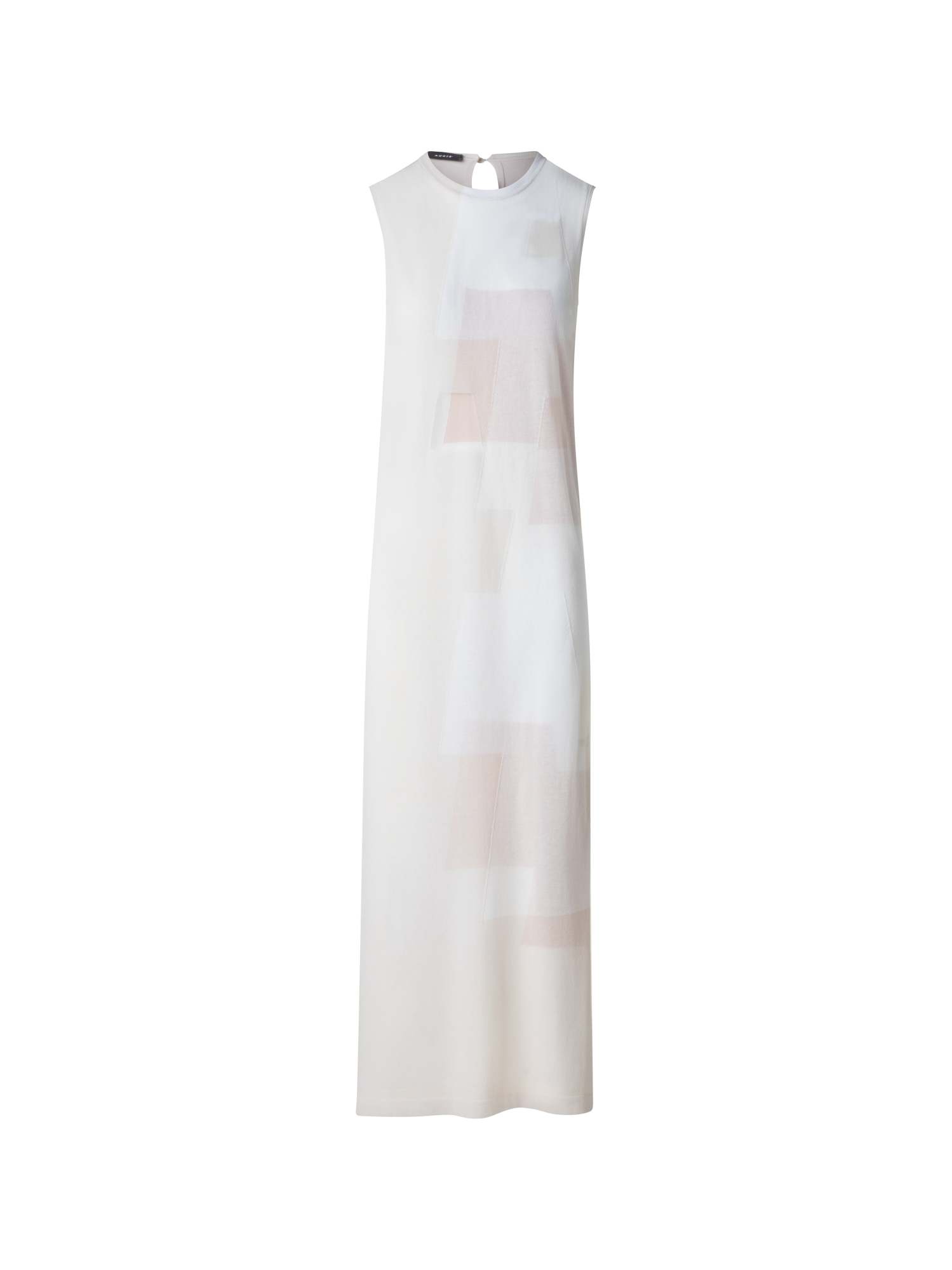 img_9154b7d5-0d8c-44c6-a58f-c6e182e36fbb.png Tube Knit Dress in Trapezoid Intarsia - Image 1