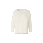 Bracelet-Sleeve Merino Wool Knit Pullover