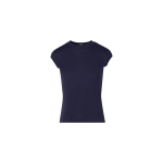 Cap-Sleeve Cotton Sea Island Knit Top