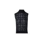 Sleeveless Trapezoid Jacquard Knit Top