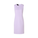Sleeveless Cashmere-Silk Double-Face Sheath Dress