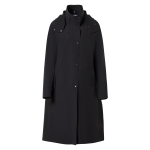 Water-Repellent Fitted Techno Parka