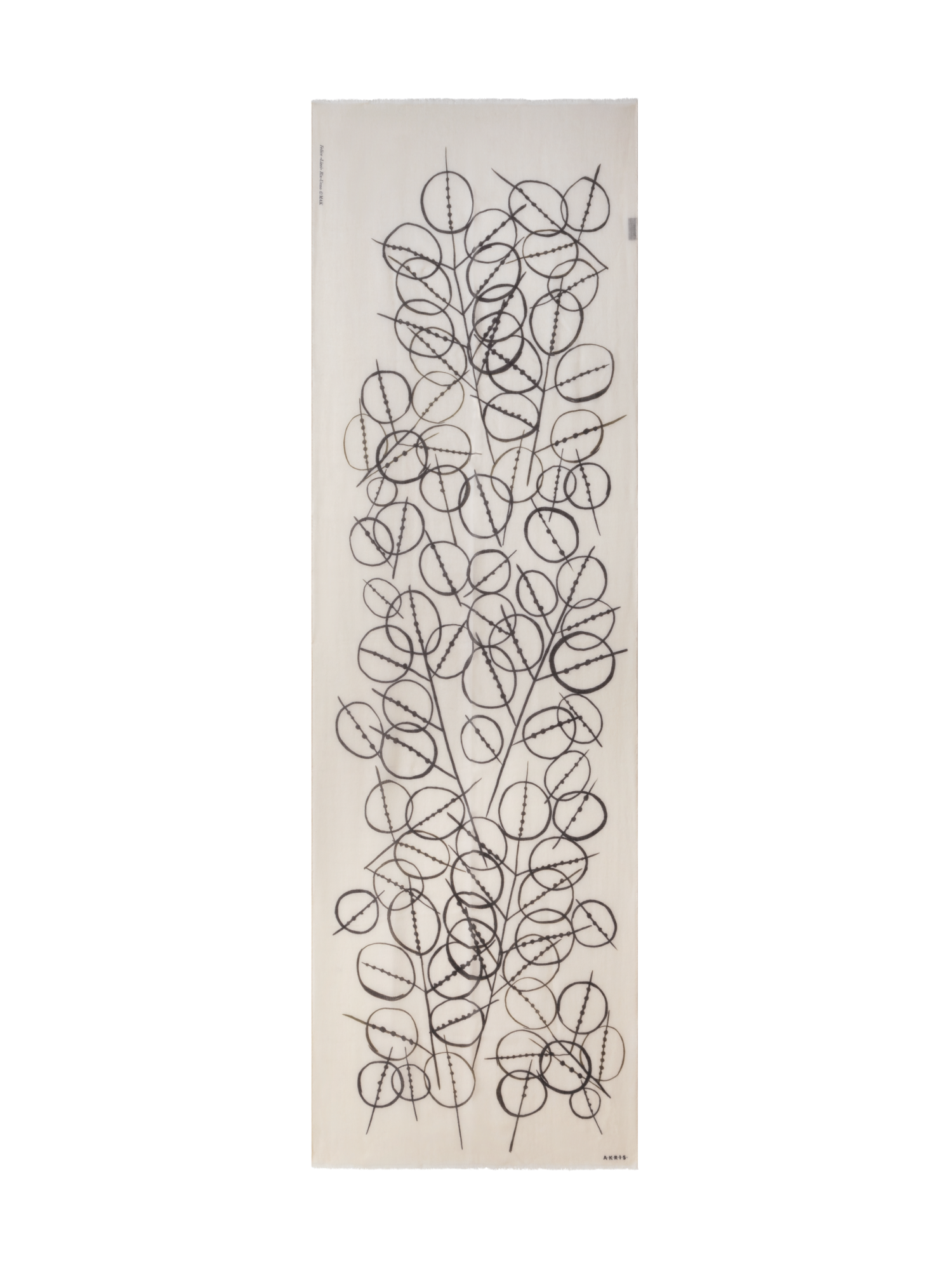 img_9e4caf23-6e66-4f99-832c-45d17ded0714.png Cashmere Scarf with Polka Dots Print - Image 1