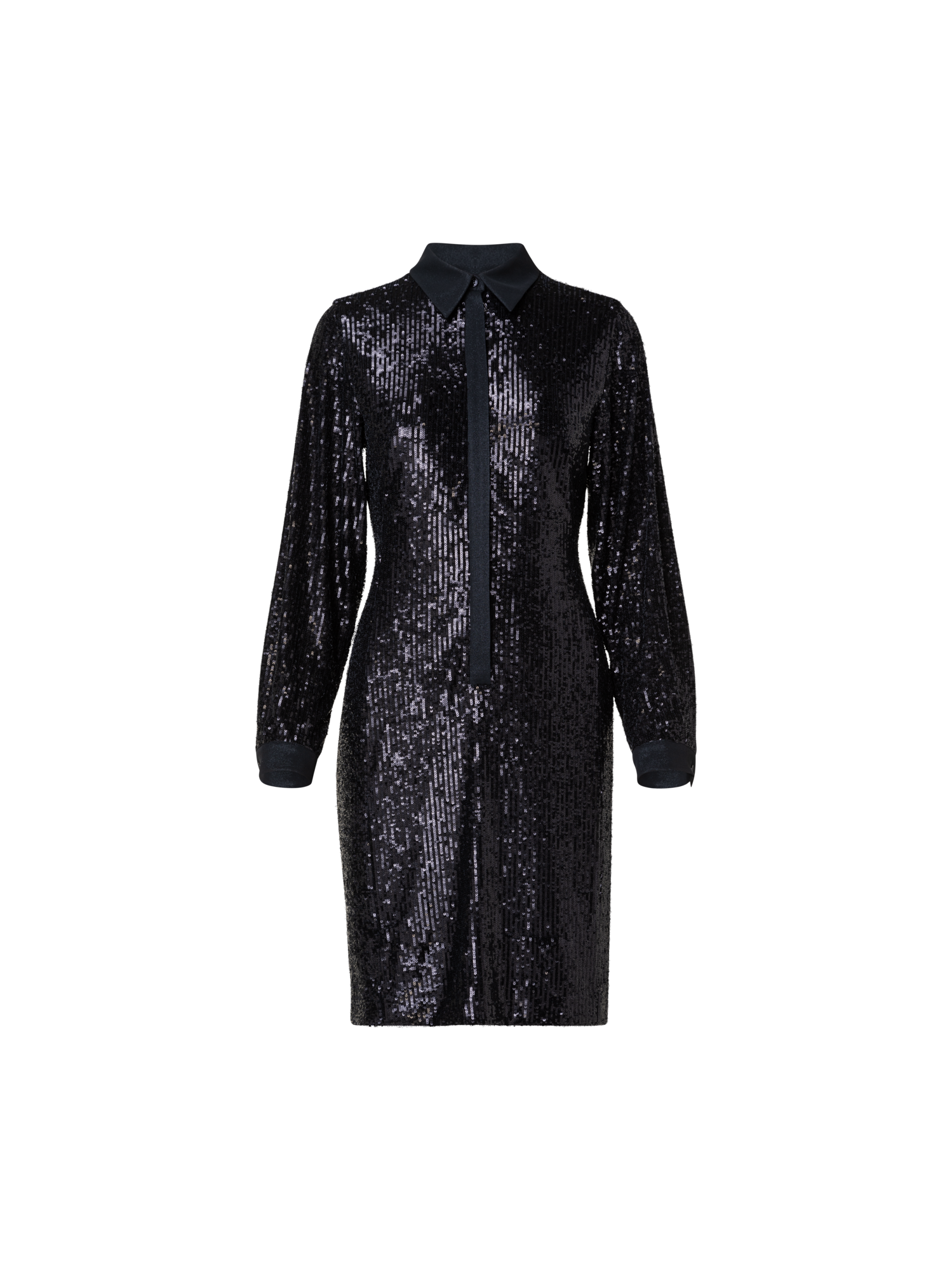 img_a038fcd1-2f47-4b28-a86e-7774821dd7de.png Sequins Shirt Dress - Image 1