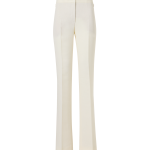 Carl Straight-Leg Pants in Linen-Wool Crêpe Double-Face