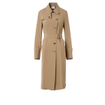 Light Trench Coat in Techno Laser Cut