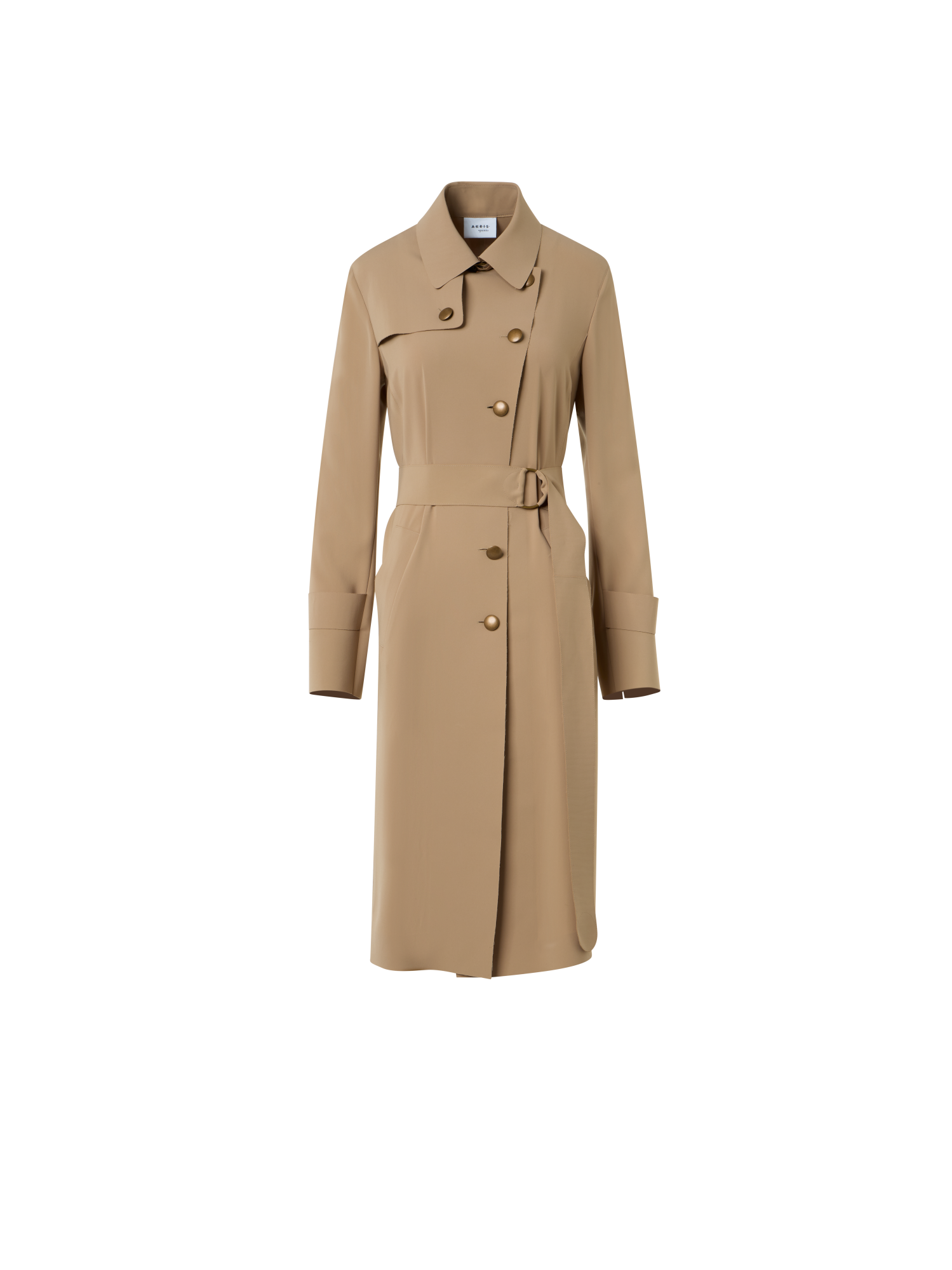 img_a758f529-5e89-4e6e-bb73-caca27c9e7dd.png Light Trench Coat in Techno Laser Cut - Image 1