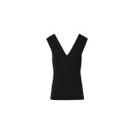 V-Neck Top in Signature Jersey